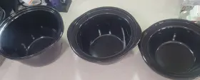33135c Hamilton Beach 3 In 1 Slow Cooker Crock Pots Only 2 4 6 Quart Black