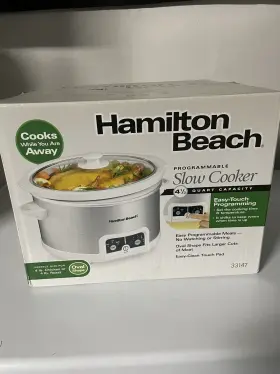 33147 Hamilton Beach Programmable Slow Cooker #3