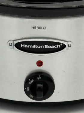 331627 Hamilton Beach Slow Cooker 6 Quart Lockdown Lid For Travel/tested #2 331627 Hamilton Beach Slow Cooker 6 Quart Lockdown Lid For Travel/tested #2