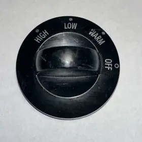 331628 Hamilton Beach Crock Pot Power Control Temperature Switch Knob Black 1.25 Inch 331628 Hamilton Beach Crock Pot Power Control Temperature Switch Knob Black 1.25 Inch