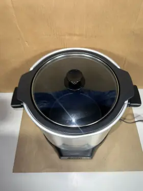 33196 Hamilton Beach Sear And Cook Stock Pot Slow Cooker Aluminum Ceramic #3
