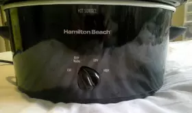 33258 Hamilton Beach 5 Quart Crockpot Model - Used Tested Works 33258 Hamilton Beach 5 Quart Crockpot Model - Used Tested Works