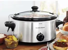 33262 Hamilton Beach Stay-or-go 6- Quart Slow Cooker Freeshipping Brandnew #2