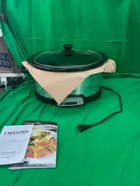 33463 Hamilton Beach Programmable Slow Cooker Silver Br20