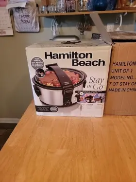 33471 Hamilton Beach Slow Cooker Brand New