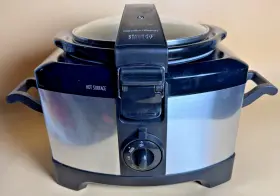 33540a Hamilton Beach Stay Or Go Connectables Slow Cooker Model 4 Quart Stainless