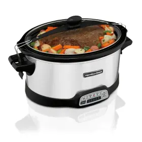 Hamilton Beach 33576fg 7 Quart Programmable Slow Cooker Stoneware Crock Removable Pot33576f