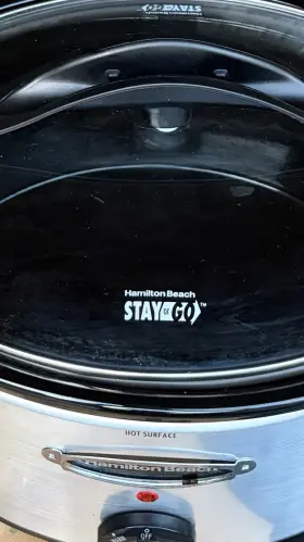 3362r Hamilton Beach Stay Or Go Slow Cooker Stainless Steel Portable Silver