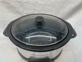 33463 Hamilton Beach 33662 Programmable Slow Cooker 6quart Capacity Removable Crock #2