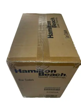 33231 Hamilton Beach 33765 Programmable 3 Quart Slow Cooker - Black #2