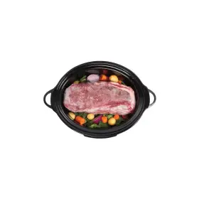 33768 Hamilton Beach Slow Cooker 6- Quart Gray Programmable With Defrost Temperature Probe #3