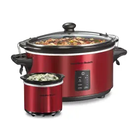 33778 Hamilton Beach Programmable Stay Or Go Slow Cooker 7 Quart Capacity Includes