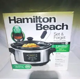33963 Hamilton Beach Inch Set And Forget 6 Quart Slow Cooker New In Box