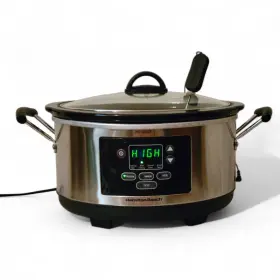 A1070dj Hamilton Beach 33966 Vtg Programmable 6 Quart Slow Cooker - Model Series
