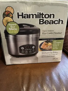 37536 Hamilton Beach - 14-cup Rice/grain Cooker Stainless Steel