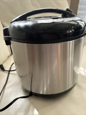 37543 Hamilton Beach Digital Programmable Rice Cooker And Food Steamer Stainless Steel #3