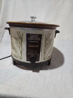 417-215 Hamilton Beach 1970s Crock Watcher 6 Quart Automatic Pot Model