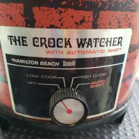 44980-160 Hamilton Beach The Crock Watcher Cooker Crockpot 449 Works #2