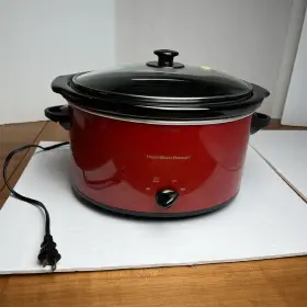 F3401dj Hamilton Beach 4551dj Slow Cooker 5q Crockpot 33155 With Lid Latch Tested And Works