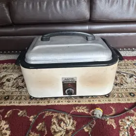 525-1 Hamilton Beach Vintage 18 Quart Roaster Oven Extra-large Model Tested