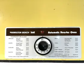 527-1 Hamilton Beach Vintage Scovill Automatic Roaster Oven 527l 18 Quart Yellow #3 527-1 Hamilton Beach Vintage Scovill Automatic Roaster Oven 527l 18 Quart Yellow #3
