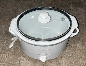 E1980dj Hamilton Beach Sc19 3 Quart Slow Cooker 120v 60hz 155w M#33130gl S#e1980dj
