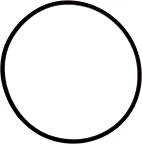 8.90e Hawkins 12 Futura Sealing Ring For 7l Jumbo And 9l Pressure 7.4 Quarts Black