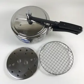 Hss3w Hawkins Superior Stainless Steel Pressure Cooker Induction Compatible Base 3l #2