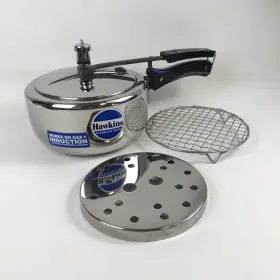 Hss3w Hawkins Superior Stainless Steel Pressure Cooker Induction Compatible Base 3l