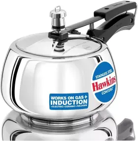 Contura-ssc30 Hawkins Ssc30 3l Stainless Steel Pressure Cooker Small Silver