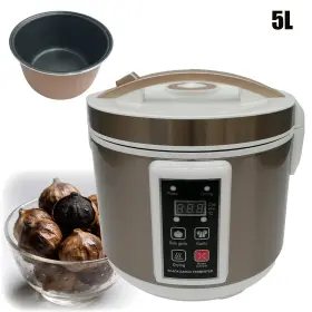 024058a Haywhnkn 5l Auto Black Garlic Fermentation Machine Healthy Pot Cooker For Home Business