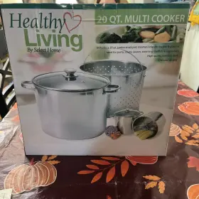 Healty Living By Select Home 600223 Healthy 20 Quart Multi Cooker Steamer