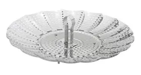42127 Hic Harold Import Co. Adjustable Steamer Basket Stainless Steel 9 Inch