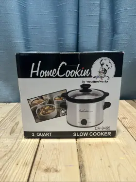 Ch-9465 Home Cookin 2 Quart Slow Cooker Crock Pot