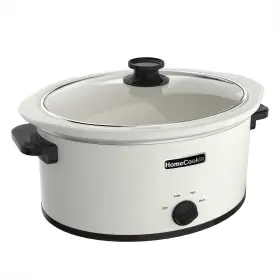 91887 Homecookin 7 Quart Slow Cooker Oval Manual Pot Food Quarts Manual-wh-wh