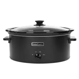 B0cx53m5bs Homecookin 6 Quart Slow Cooker Oval Manual Pot Food Warmer 3 Settings