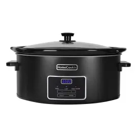 Hc-sco60-bkt-1p Homecookin 6 Quart Programmable Slow Cooker Kitchen Appliances Perfect Small A