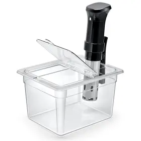 Nsvc2-w Homenote Sous Vide Container 12 Quart With Universal Collapsible Hinged Lid