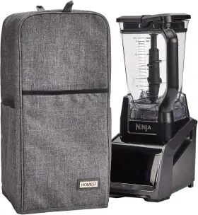 Homest 445002437486 Blender Dust Cover With Accessory Pocket Compatible Ninja Foodi