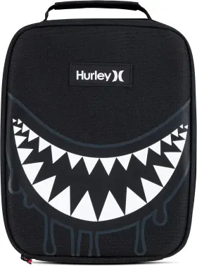 9a7099-023 Hurley Mens Insulated Lunch Tote Bag One Size Black