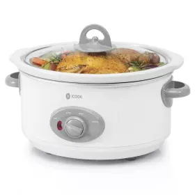 Usc-351-og Icook Slow Cooker 3.5 Quart Dishwasher Safe Crock/ceramic Inner Pot And