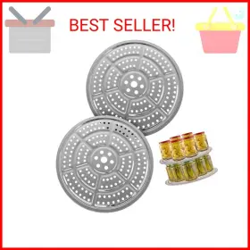 Impresa 192543858658 2-pack Canning Rack For Pressure Cooker - Stainless Steel Compatible With Pres