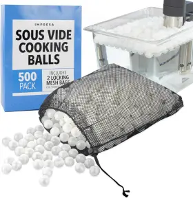 Impresa 445025917972 500 Count Sous Vide Balls For Anova Container Inkbird S
