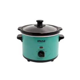 Imusa 094046801134 1.5 Quart Slow Cooker Teal Imusa 094046801134 1.5 Quart Slow Cooker Teal