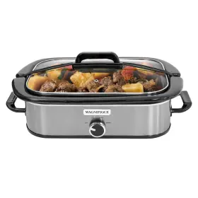 Mjl-scp40-ds-1p Indy Vac 4-quart Slow Cooker With Casserole Manual Warm Setting - Perfect Kitchen Smal