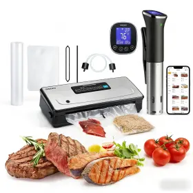 Ink-vs02 Inkbird Wifi Sous Vide Precision Cooker 1000w Vacuum Sealer Sealing Machine Us