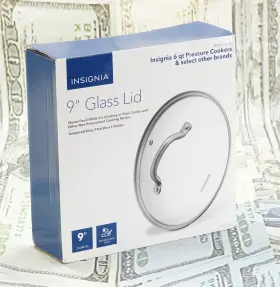 Ns-mcgl6cl9 Insignia 9 Inch Glass Lid For 6 Quart Multi-cooker Clear