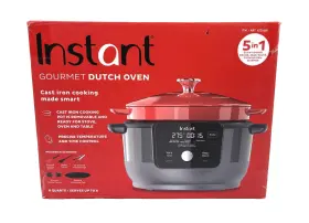 Domc6001 Instant 5 In 1 Gourmet 6 Quart Dutch Oven - Very Clean