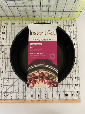 Instant Pot 015388076042 Springform Pan 6 &8 Quart Compatible Non Stick Surface