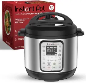 112-0170-02 Instant Pot Duo 6-quart 7-in-1 Electric Pressure Cooker Stainless Steel